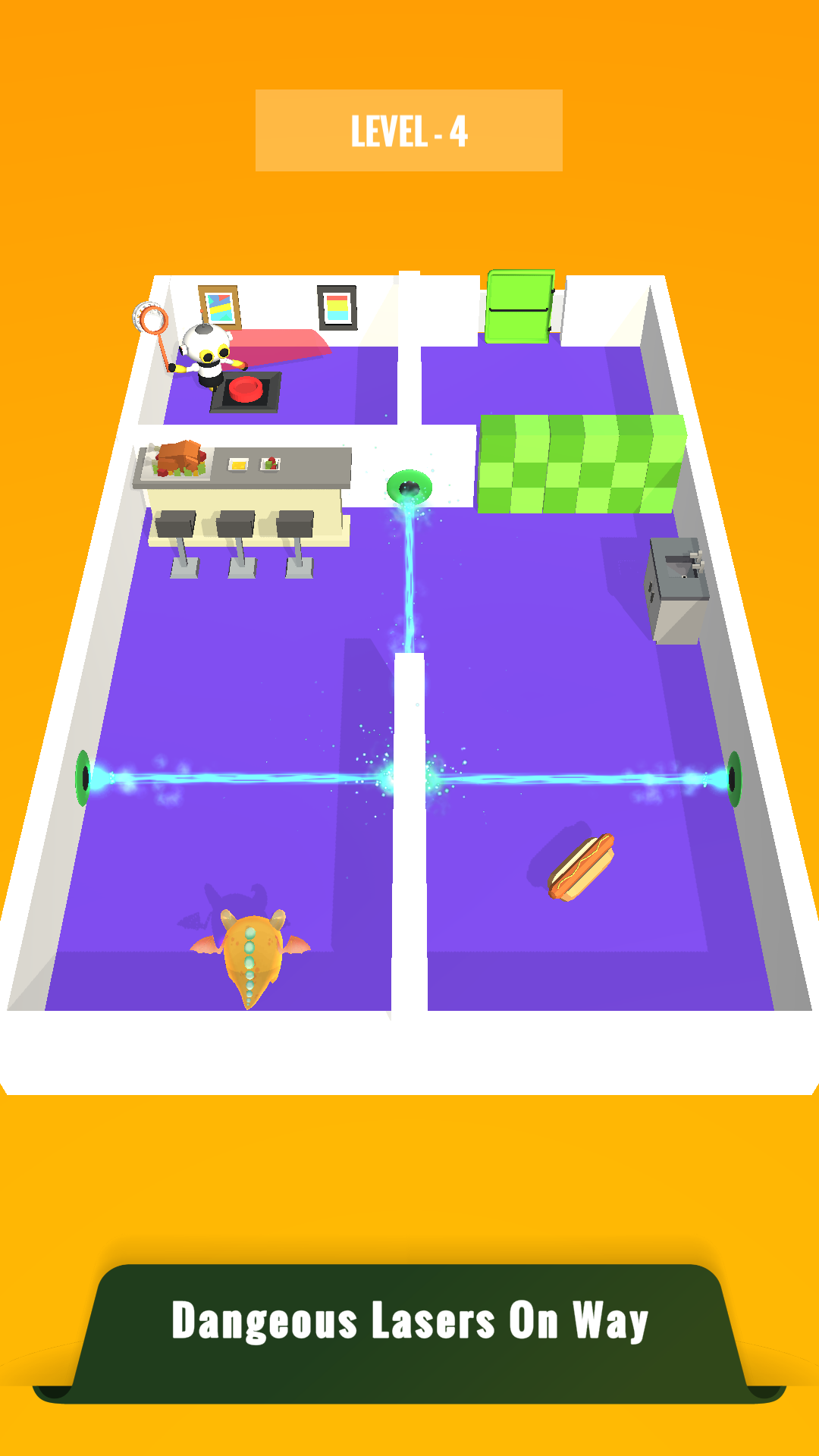 Dragon Escape Puzzle Game Game Screenshot