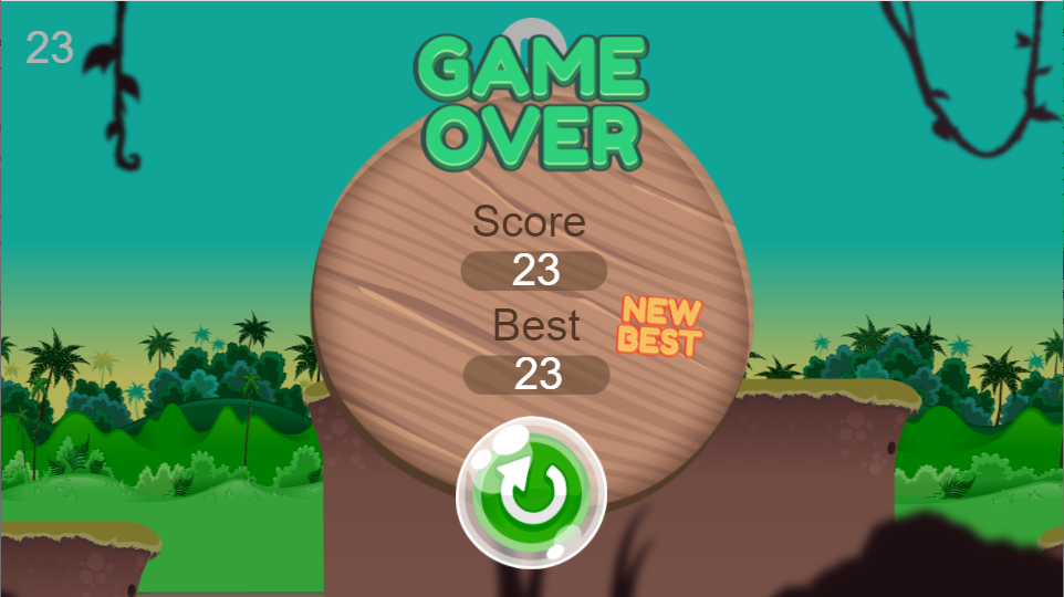 Banana Monkey Adventure. Game Screenshot