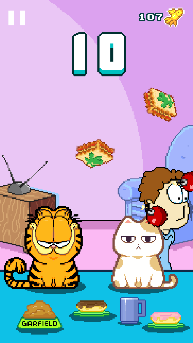 Captura de Tela do Jogo Nom Cat