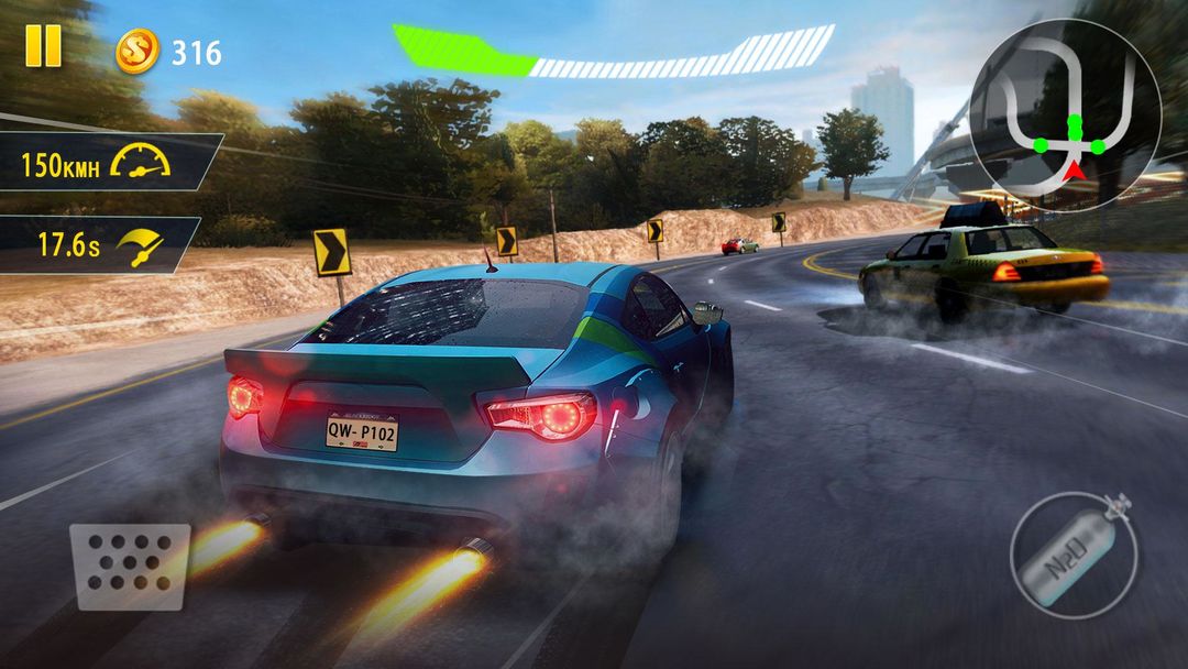 Screenshot of Mr. Car Drifting - 2019 Popular fun highway racing