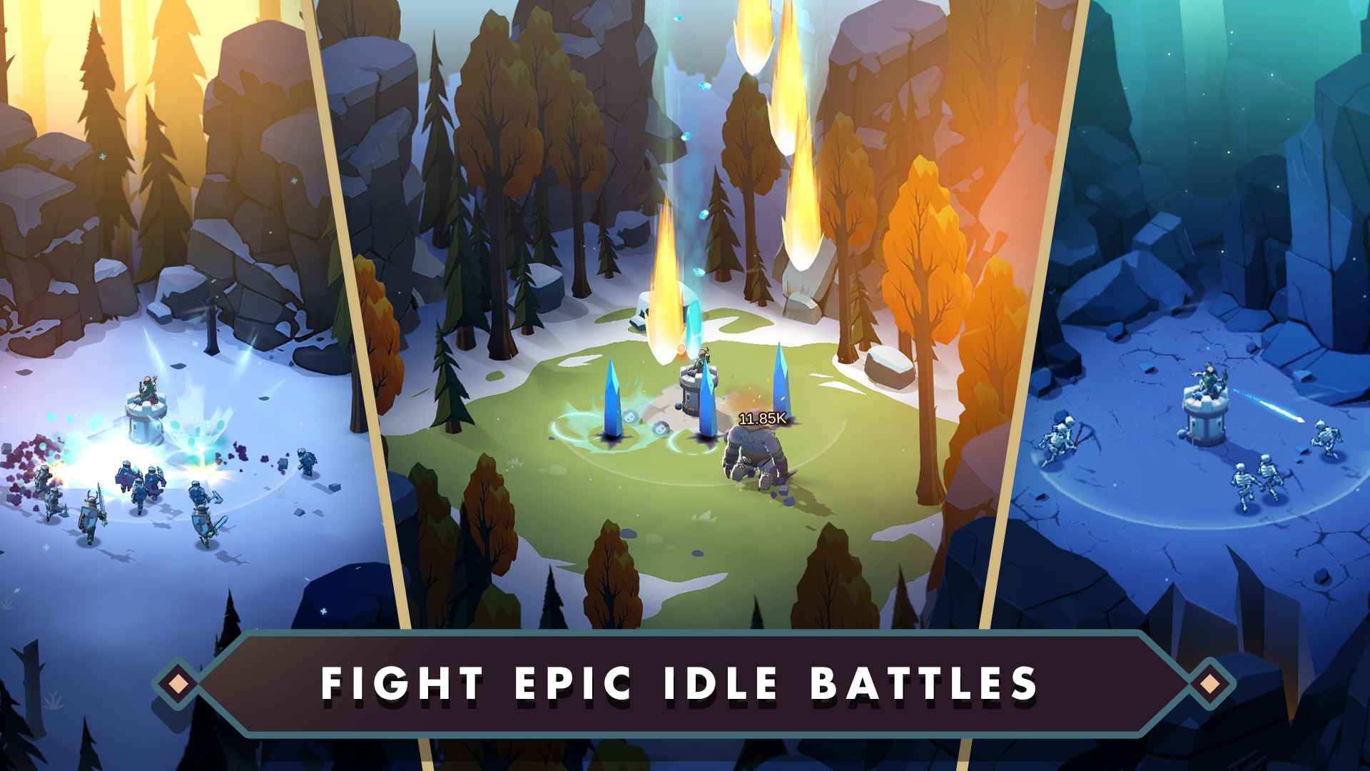 Arrow Quest: Idle defense RPG screenshot game