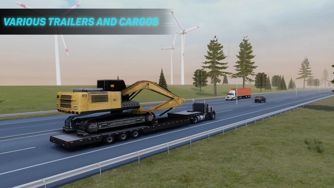 Truck Driver : Heavy Cargo 게임 스크린 샷