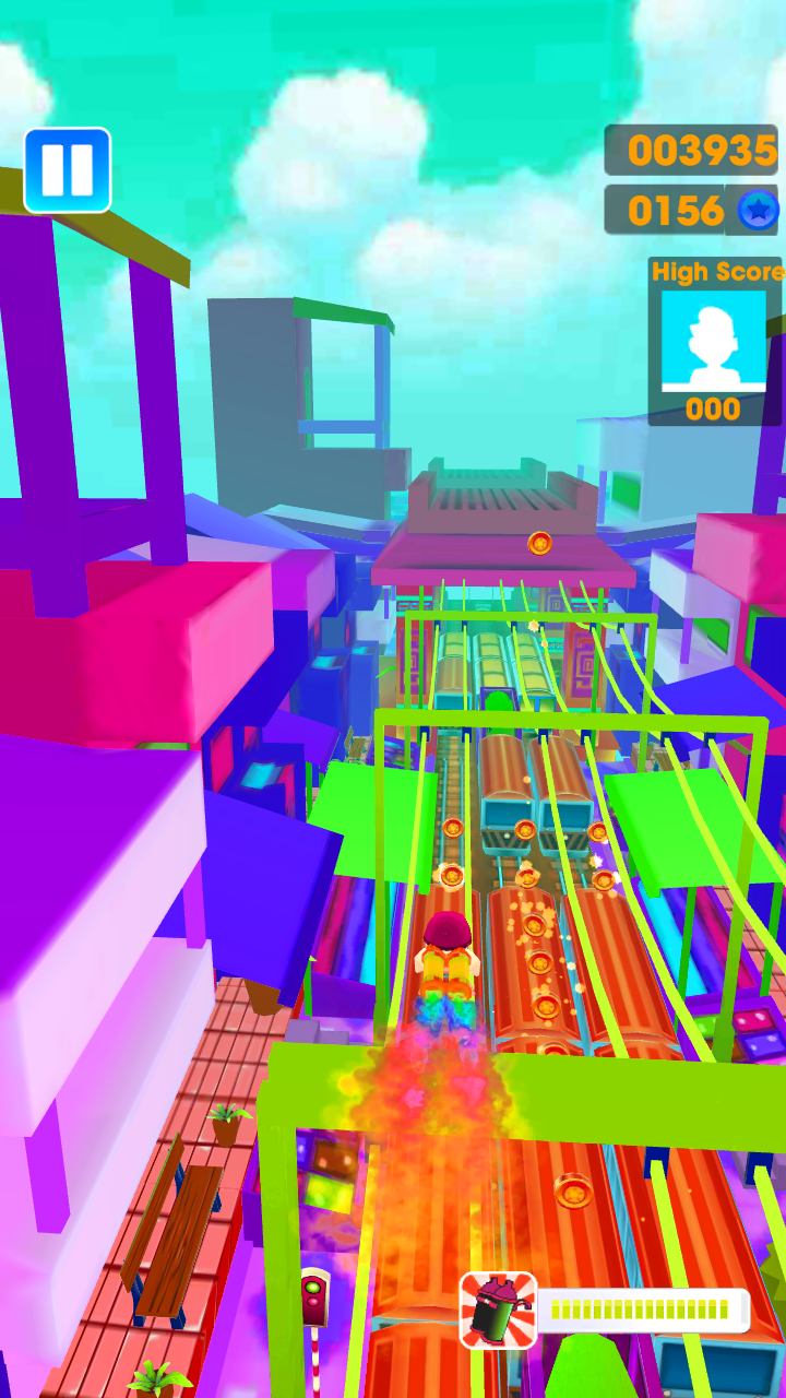 Subway Dash Run Game Screenshot