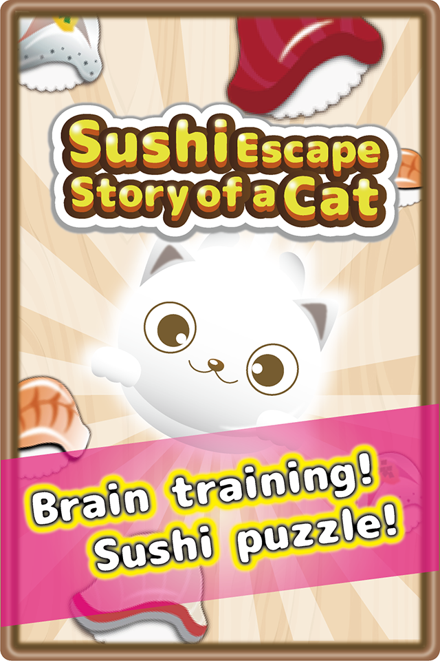 Screenshot 1 of História de fuga de sushi de um gato 1.2
