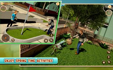 Captura de Tela do Jogo Spring Vacations 2018 - Happy Family Game