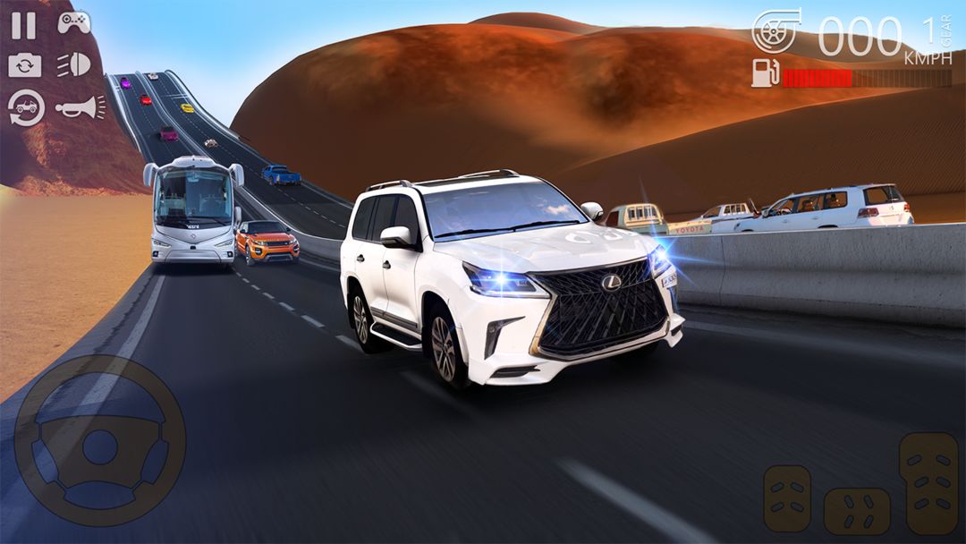 Prado 주차 멀티플레이어: 운전 시뮬레이터 게임 게임 스크린 샷
