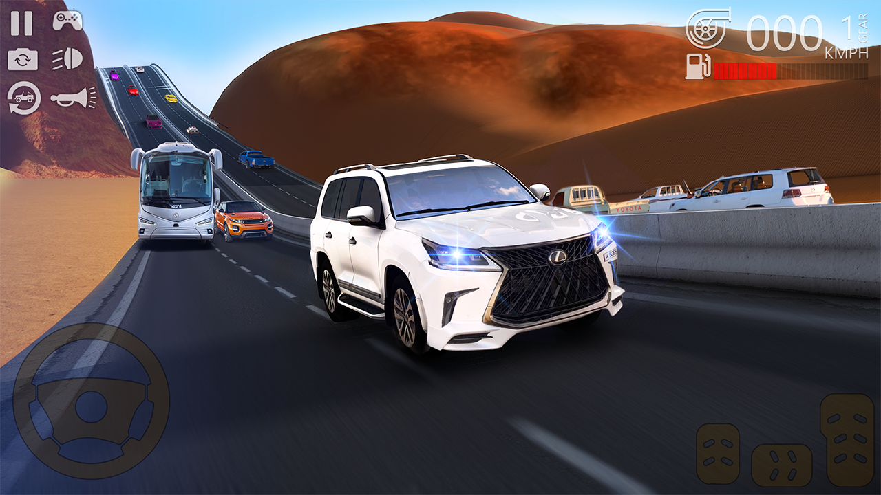 Prado Car Race Adventure Games Game Screenshot