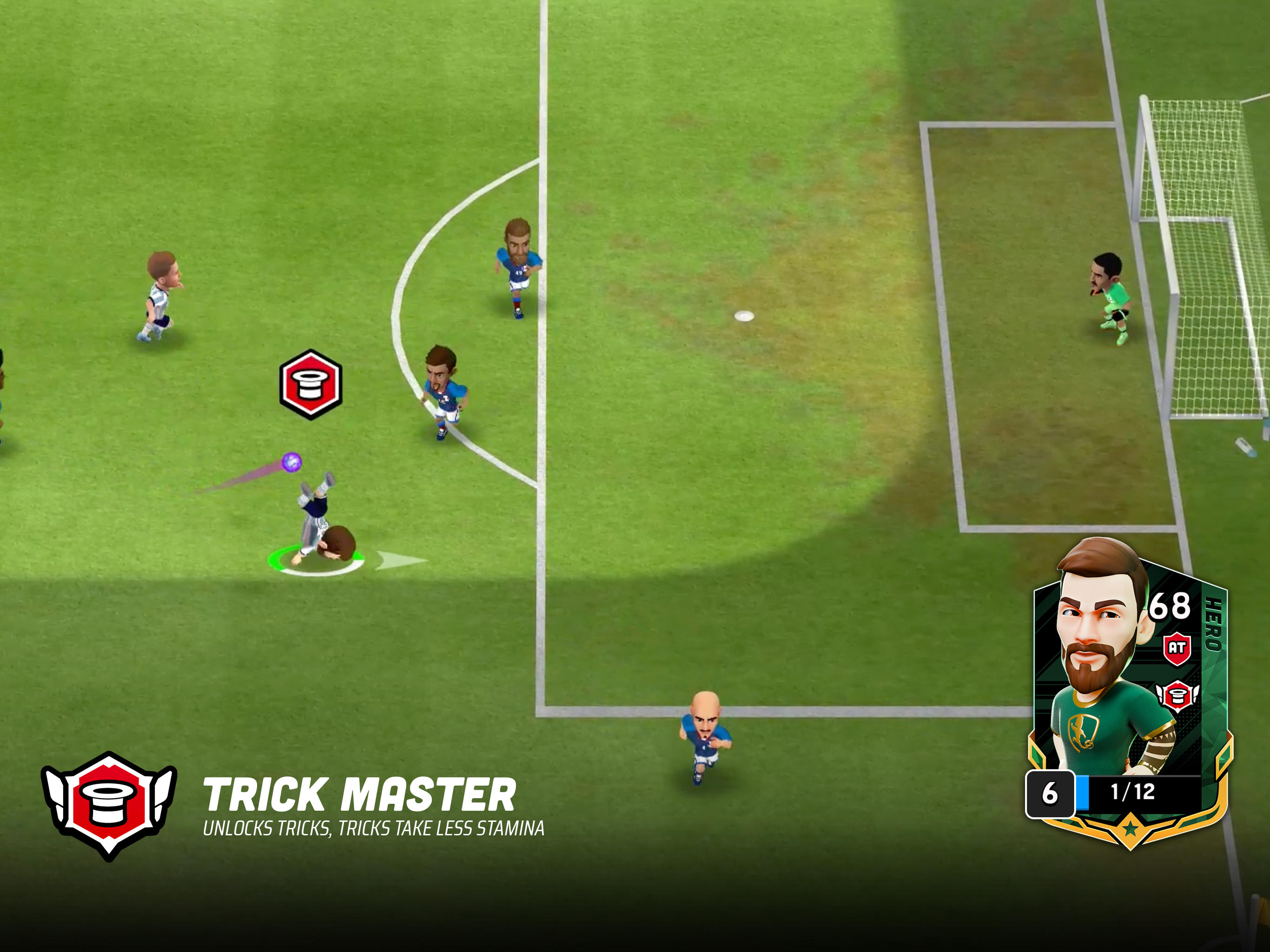 Скриншот игры Mini Football - Soccer Games