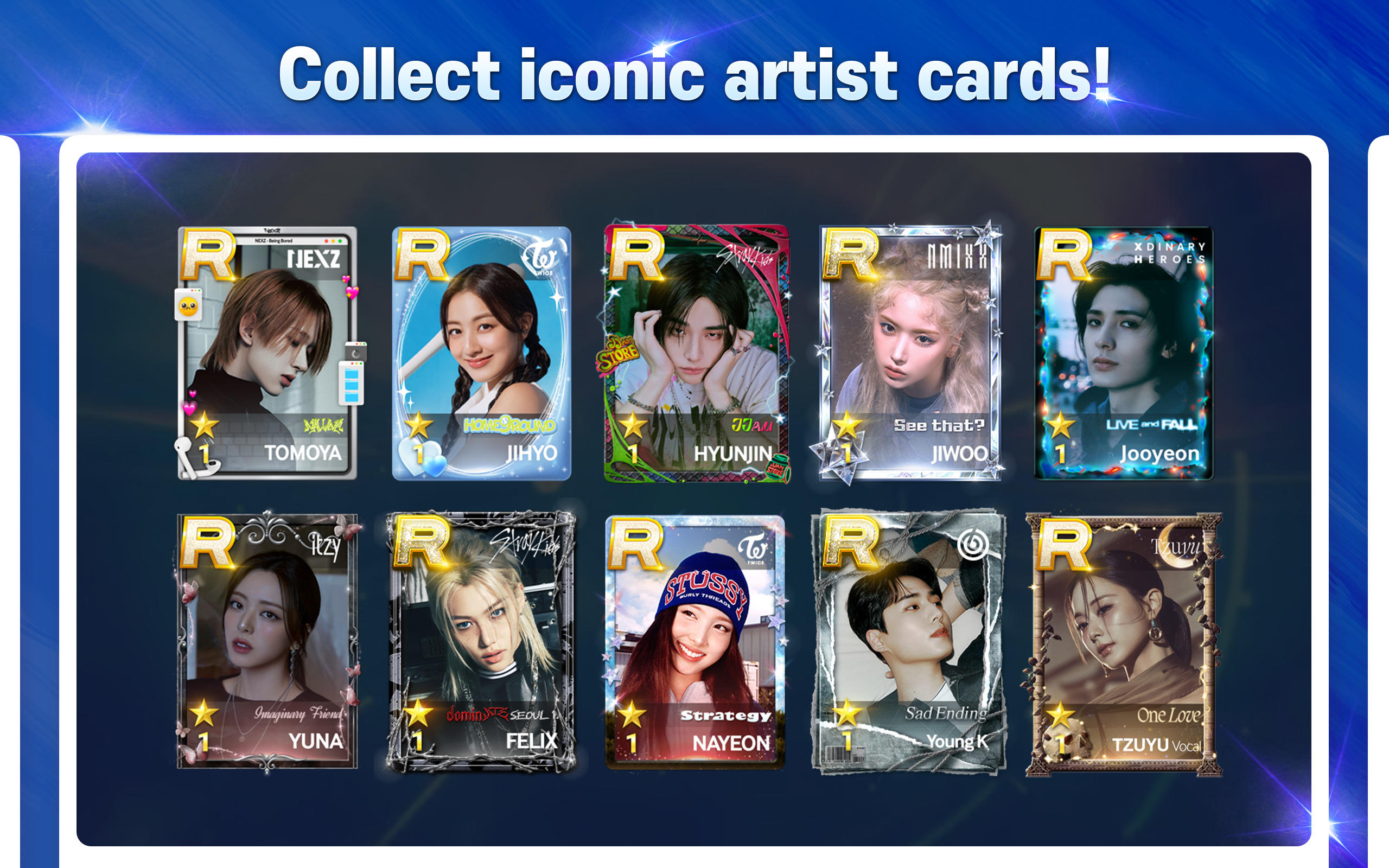 SUPERSTAR JYPNATION Game Screenshot
