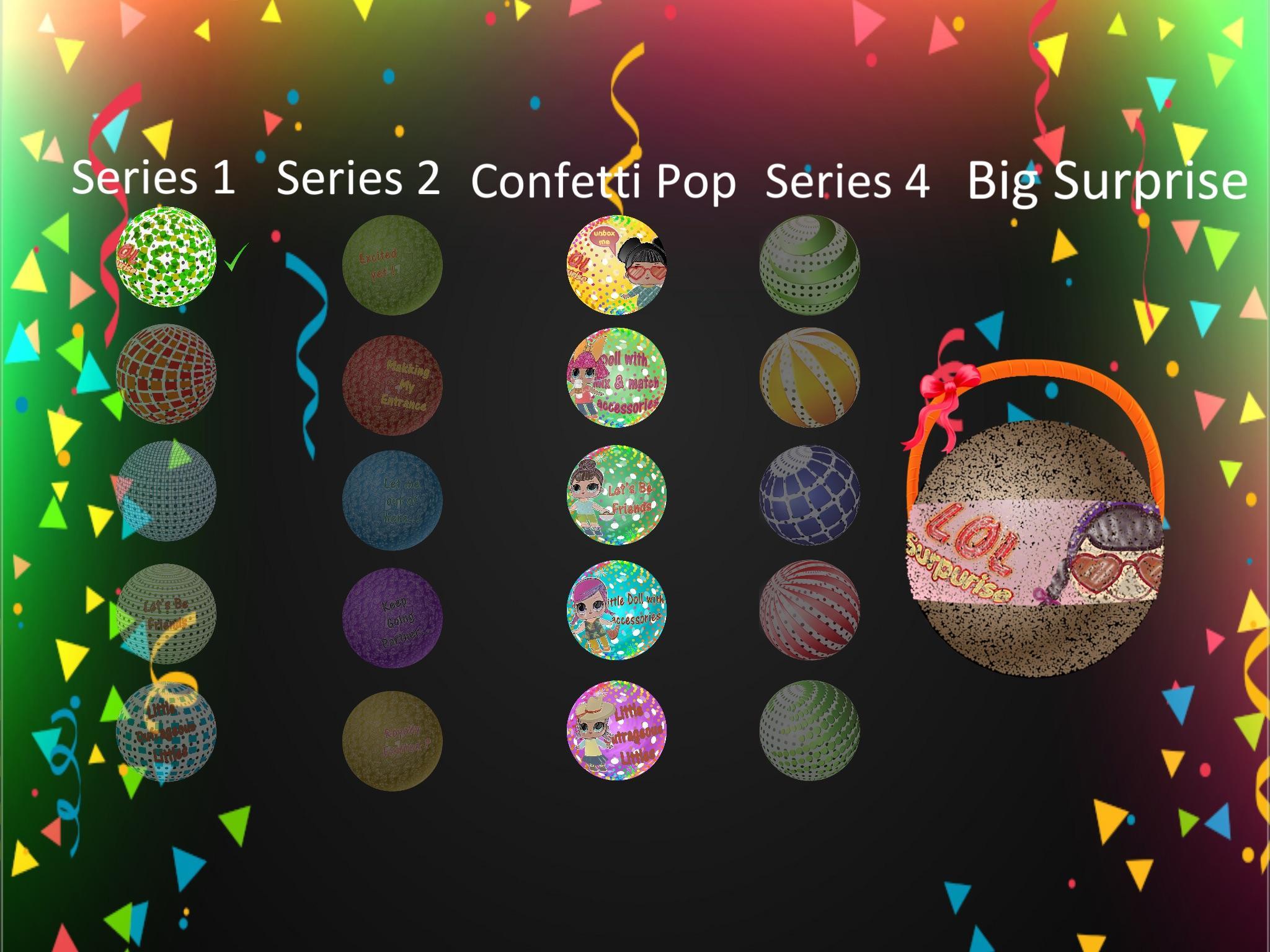 Lol Surprise Game Ball Pop 게임 스크린샷