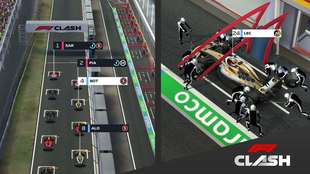 Screenshot of F1 Clash - Car Racing Manager