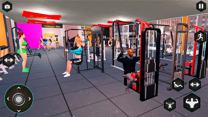 Screenshot 1 of Gym Simulator 3D: Trò chơi thể hình 