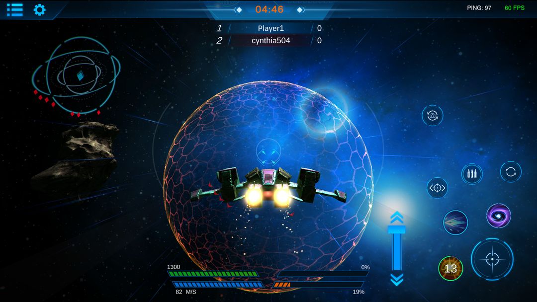 Space Conflict ภาพหน้าจอเกม