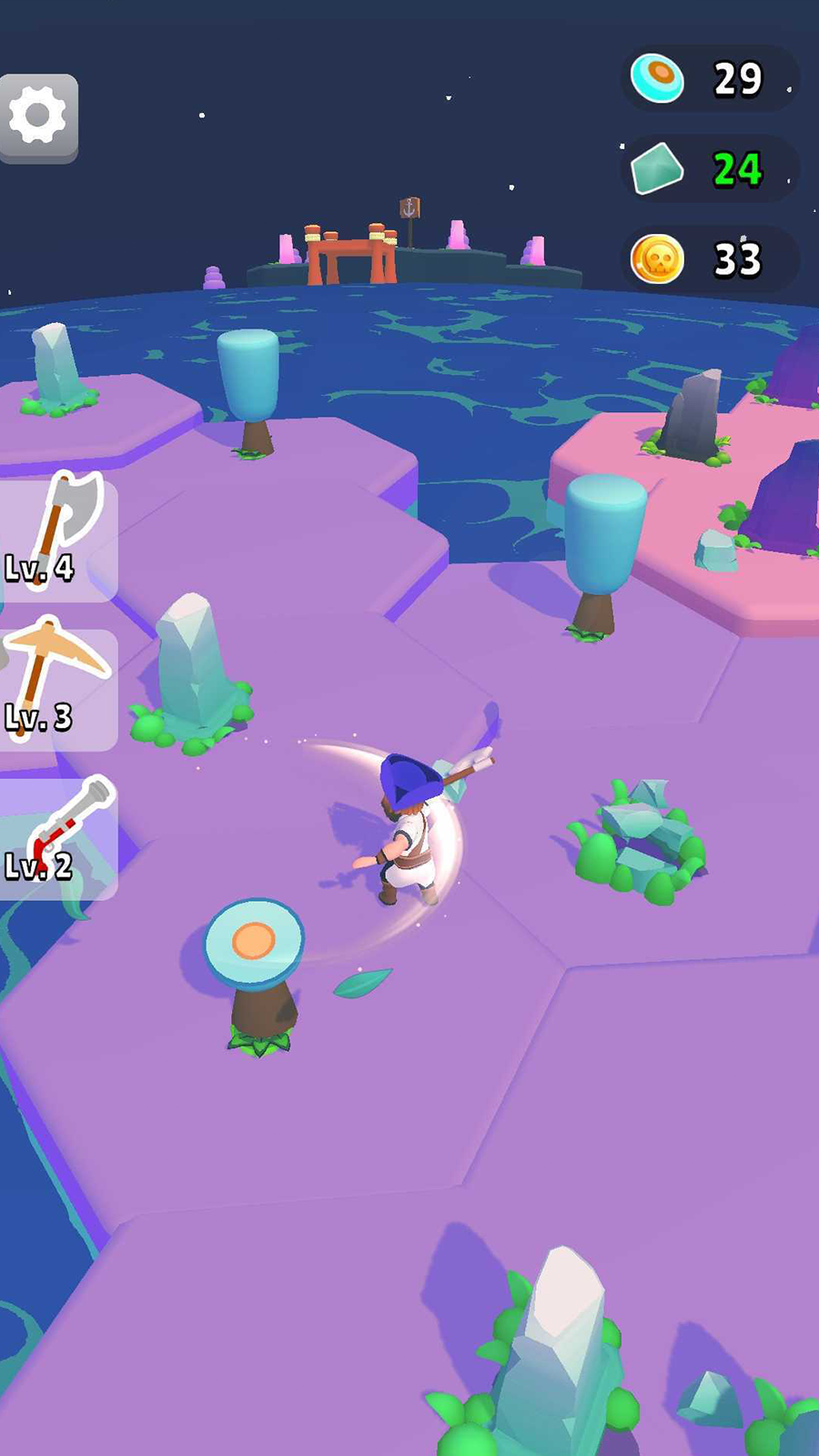 Island Explorer 3D Game Screenshot