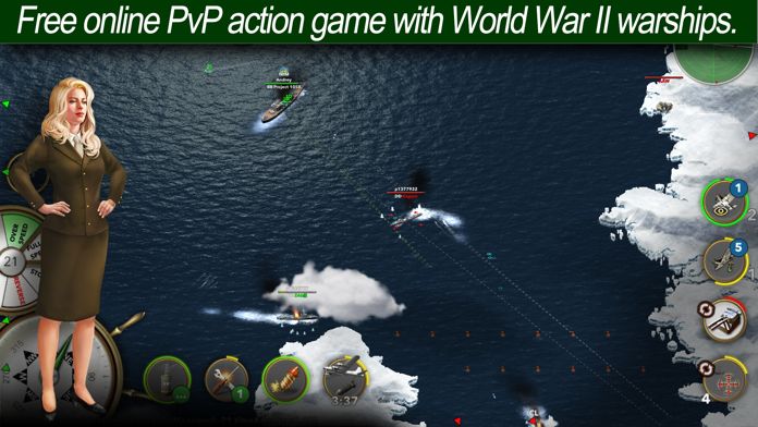 Screenshot of Navy Field: Online Sea Battles