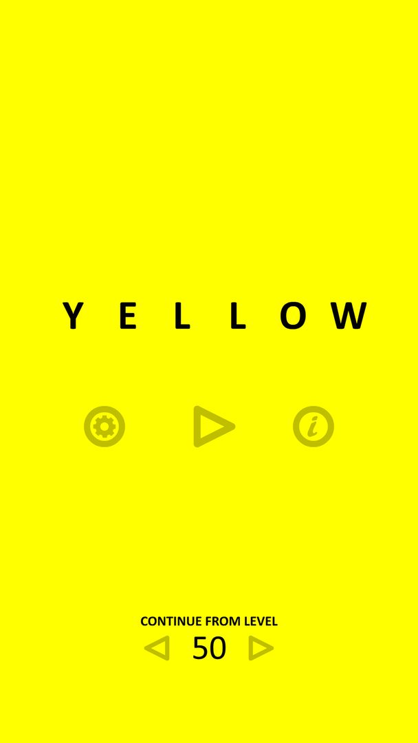 Screenshot of yellow