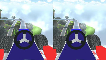 VR Stunt Car Racing Adventure Game Screenshot