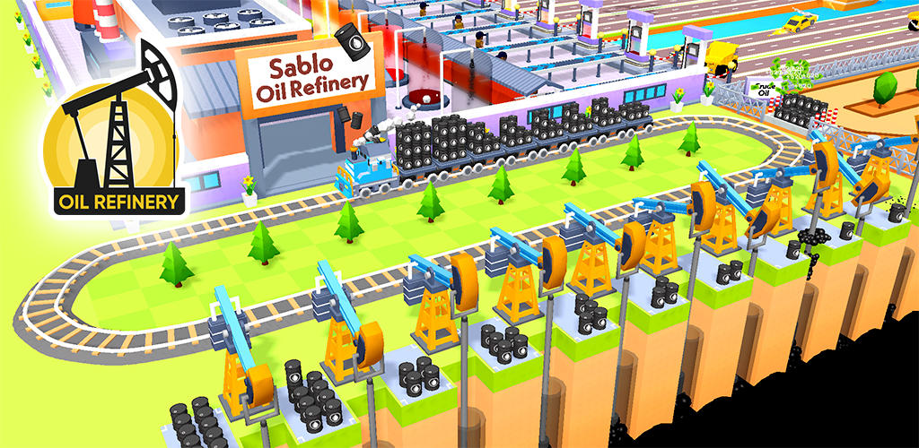 Banner of Oil Mining 3D - Petrol Factory 