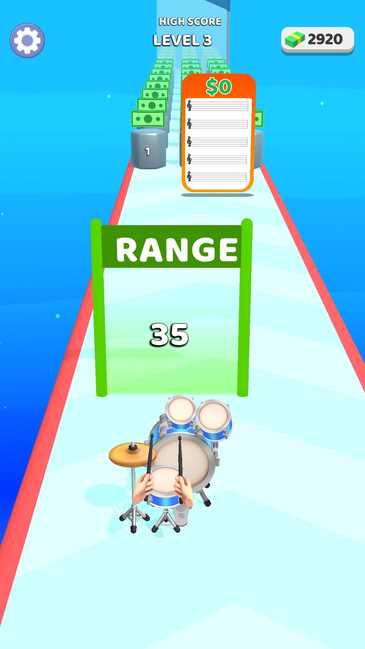 Drum Shooter 게임 스크린샷