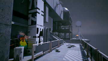 Cyberpunk Horror Game Screenshot