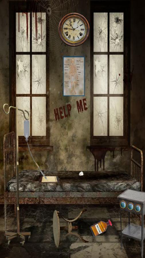 Can You Escape Deserted Hospital Game Screenshot