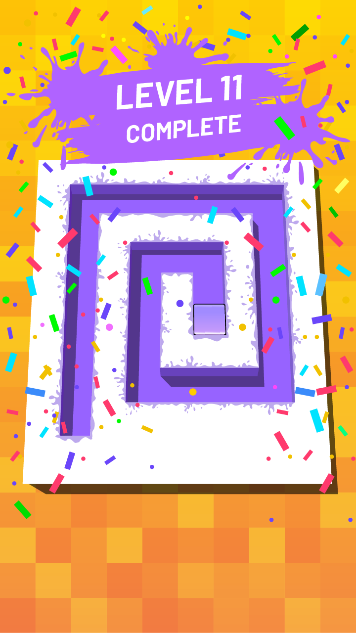 Roller Paint : Splat Maze & Puzzle screenshot game