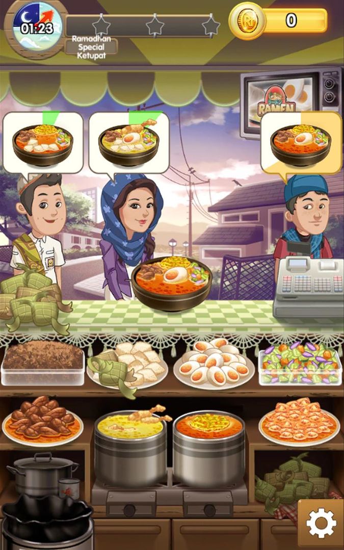 Warung Chain: Go Food Express遊戲截圖