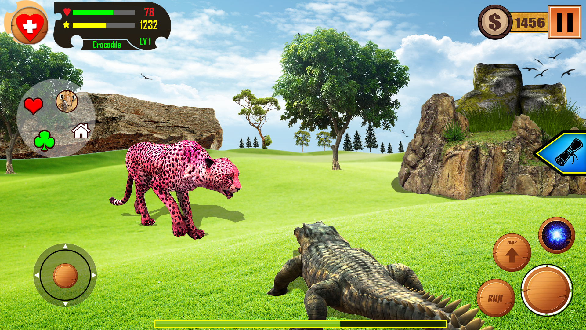 Crocodile Simulator Games 3d screenshot game