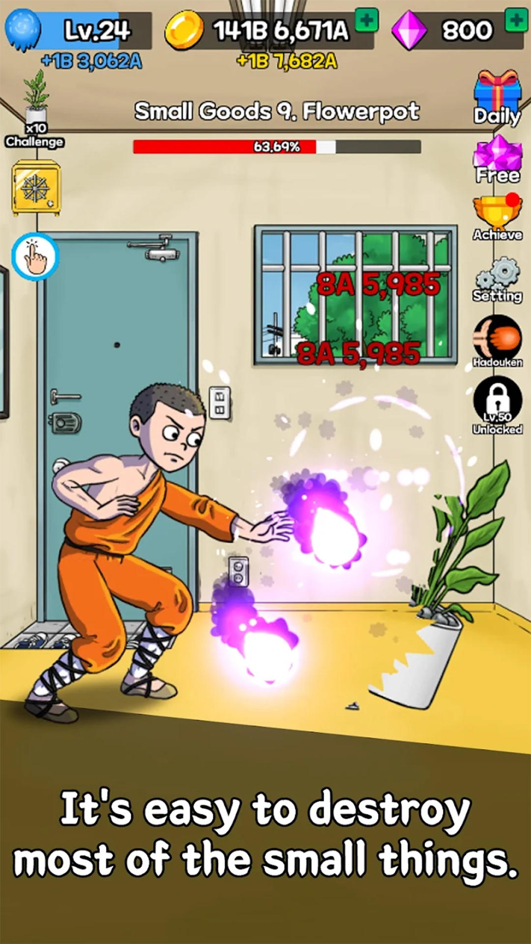 The Legend of Fireball Game Screenshot