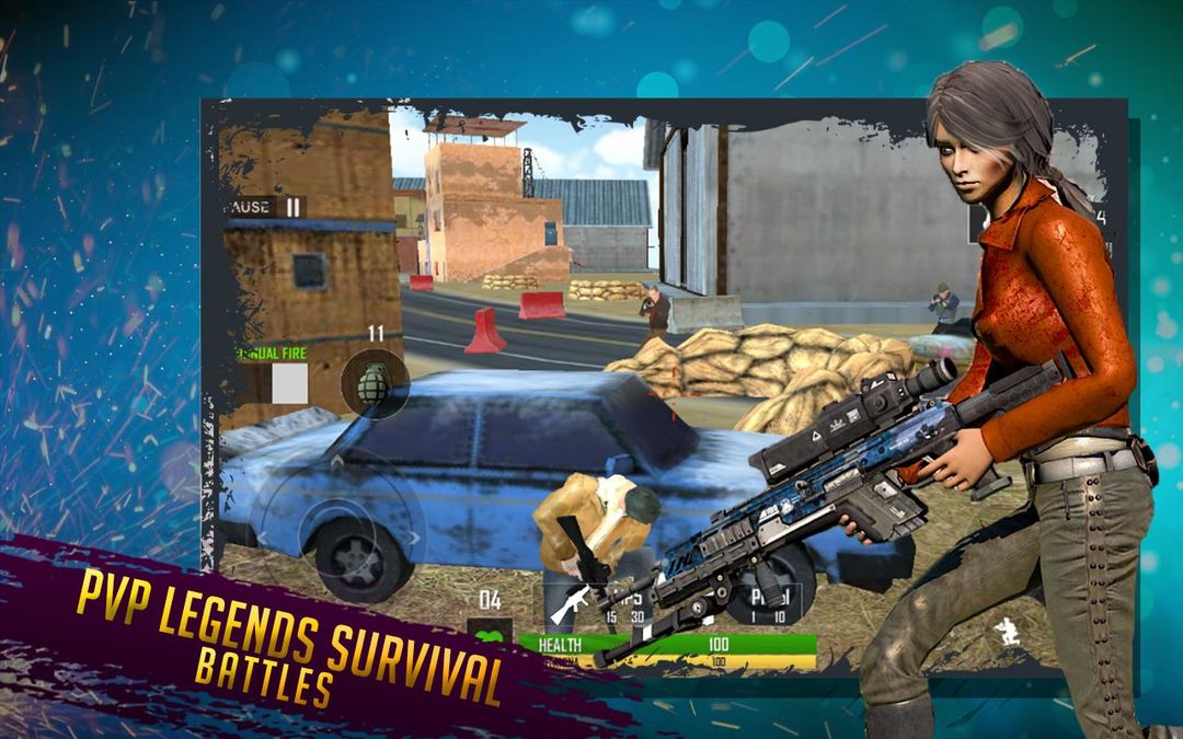 Legends Survival Battleground: PVP Battle Royale screenshot game