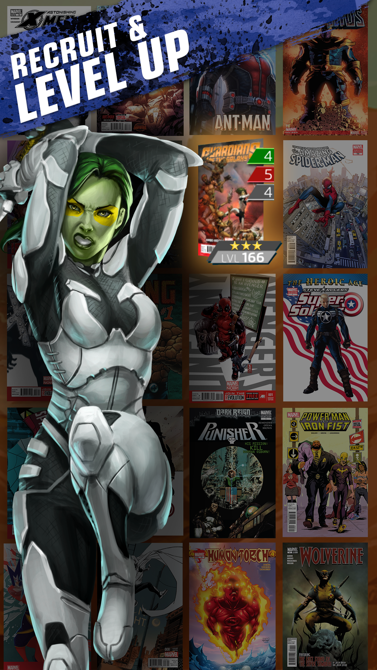 MARVEL Puzzle Quest: 加入超级英雄大战! 遊戲截圖