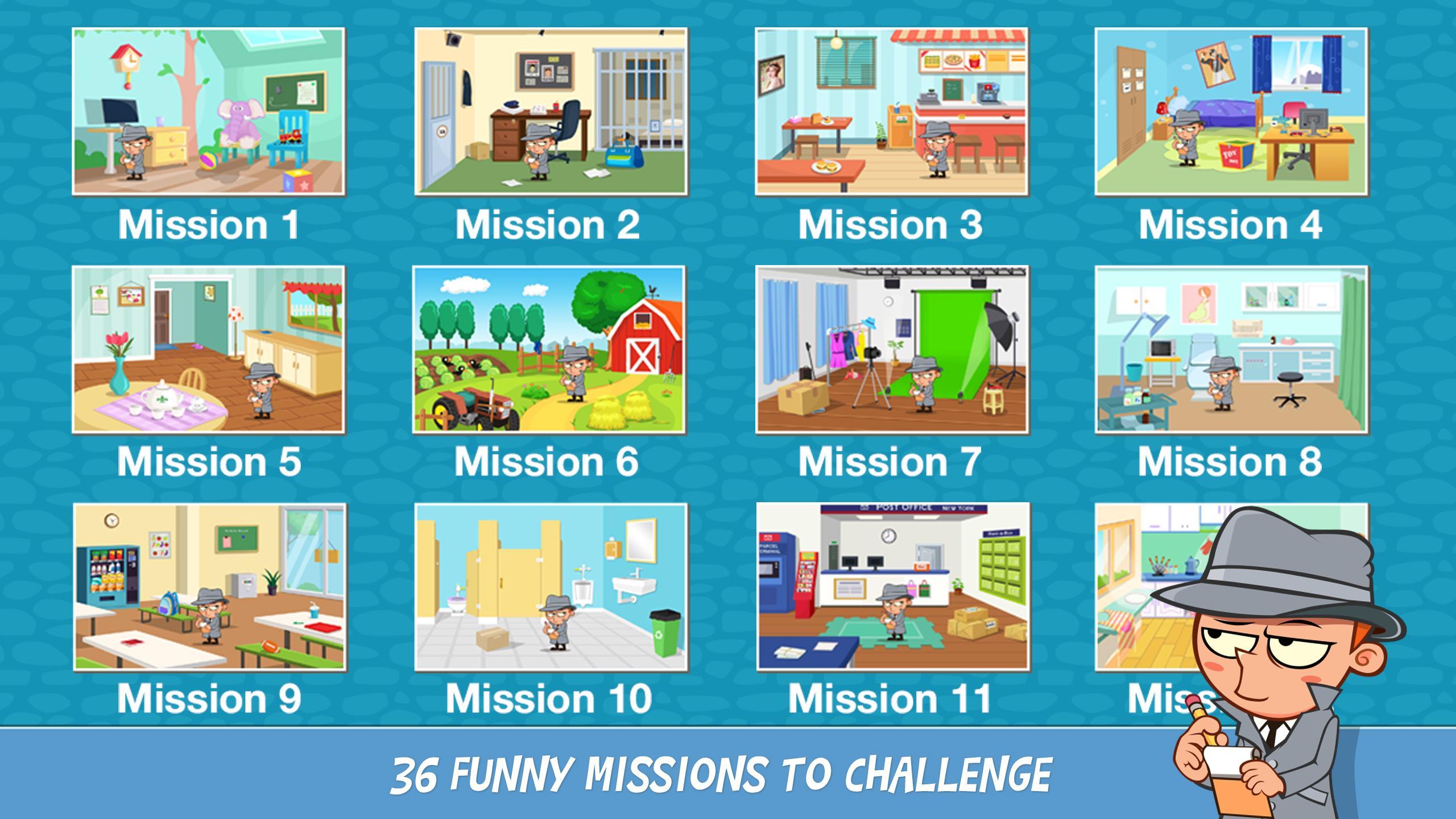 Tiny Spy - Find Hidden Objects Game Screenshot