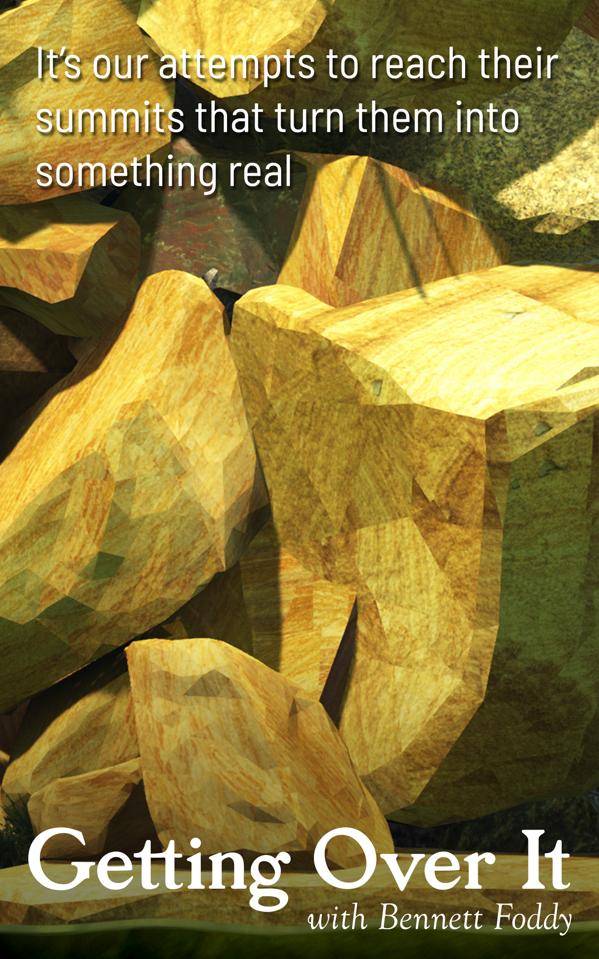 Getting Over It Game Screenshot