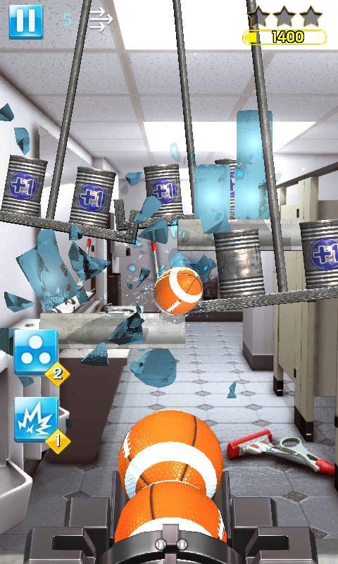 Captura de Tela do Jogo Bottle Smash