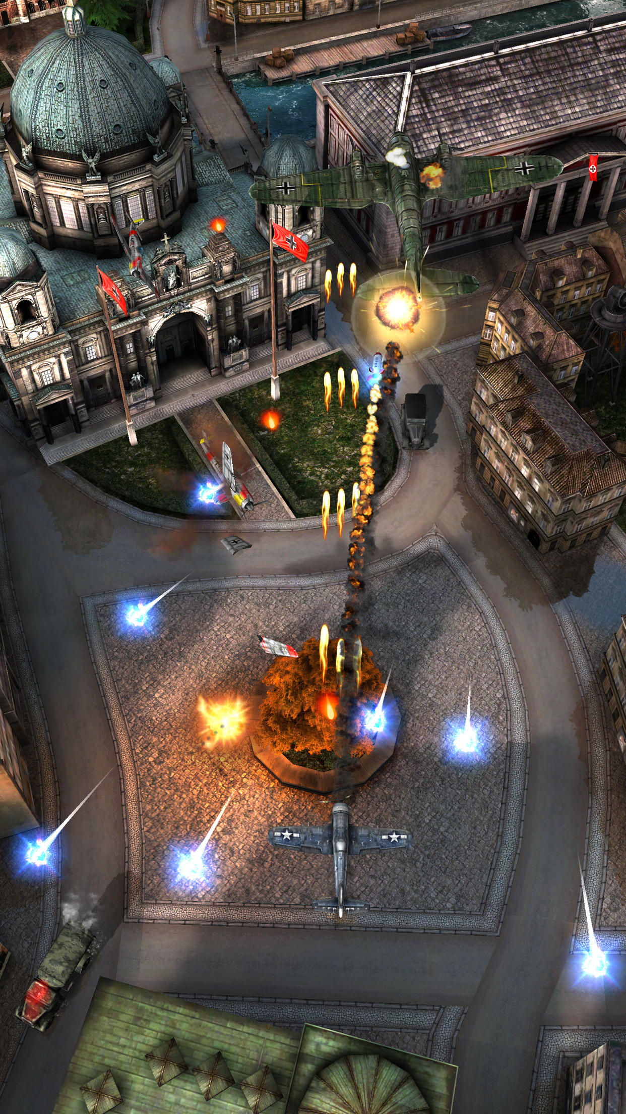 Captura de Tela do Jogo AirAttack 2: WW2 Plane Shooter