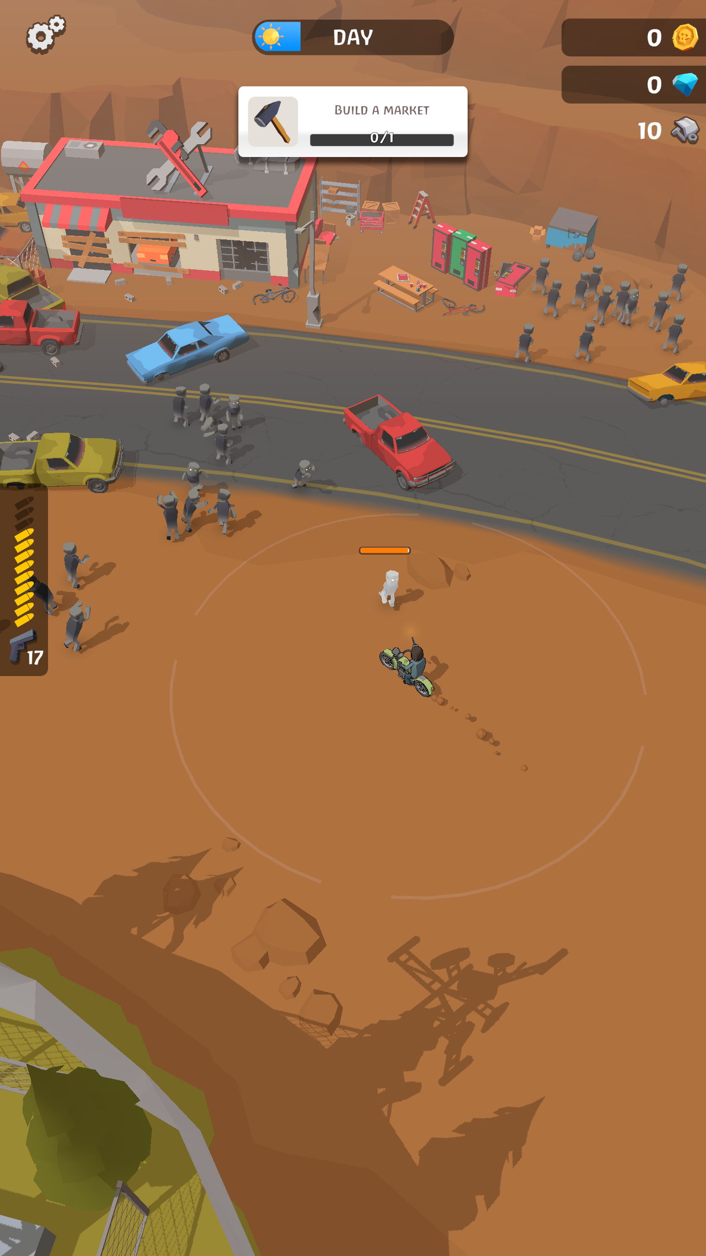 Infected Frontier screenshot game
