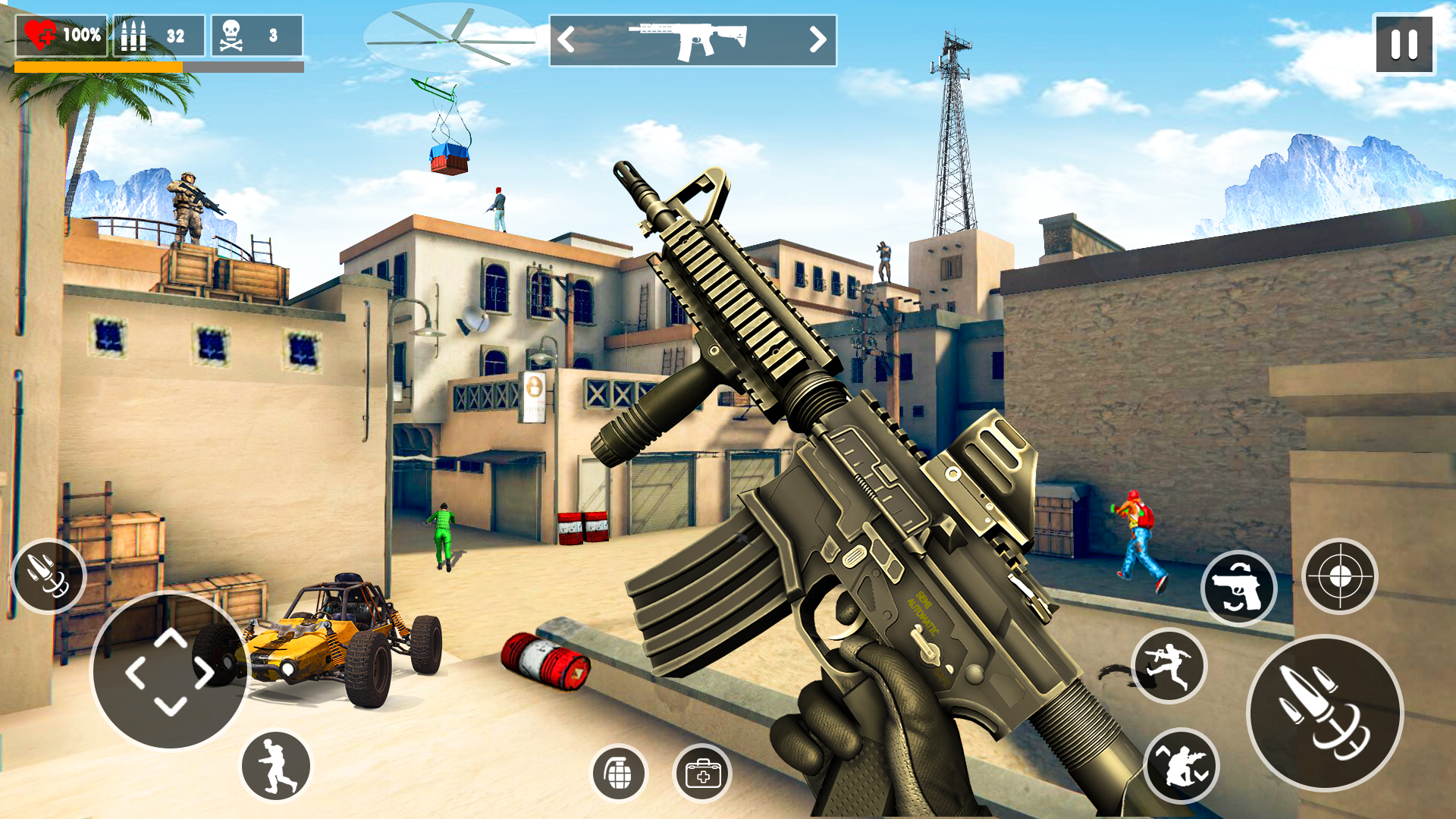 Cover Fight : Offline Games for Free FPS Shooting Games Free Gun