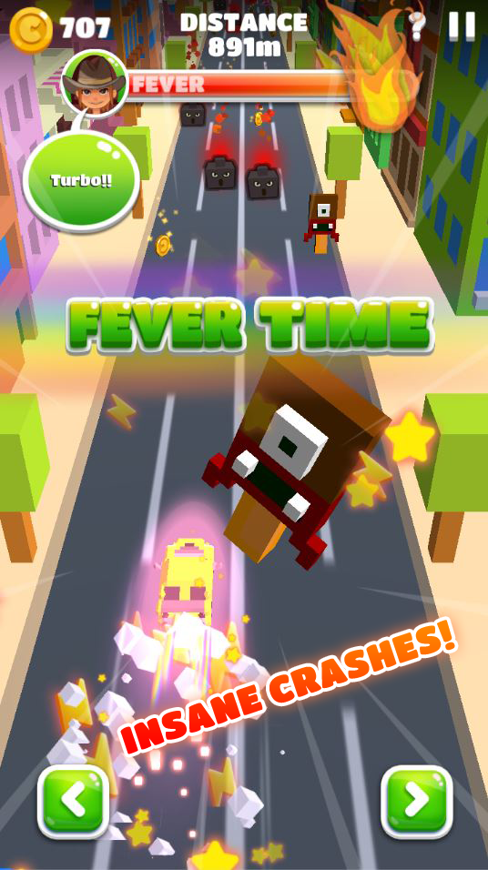 Monster Drive Game Screenshot