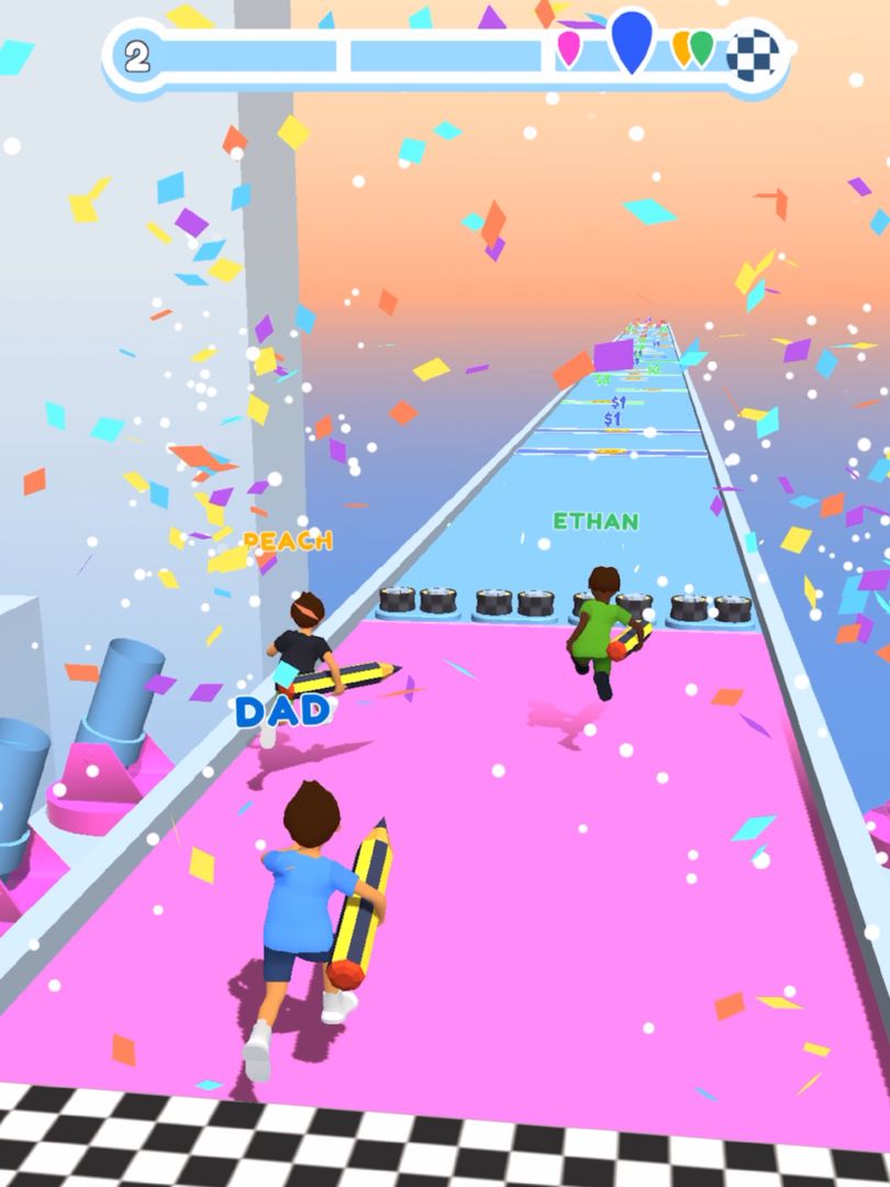 Doodle Run screenshot game