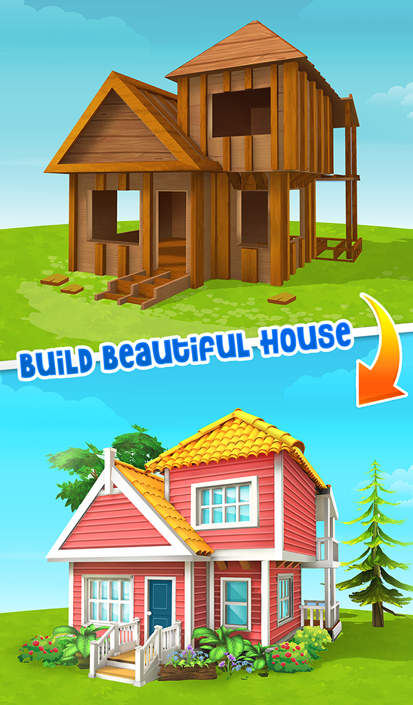 Screenshot 1 of Idle Home Makeover 3.6