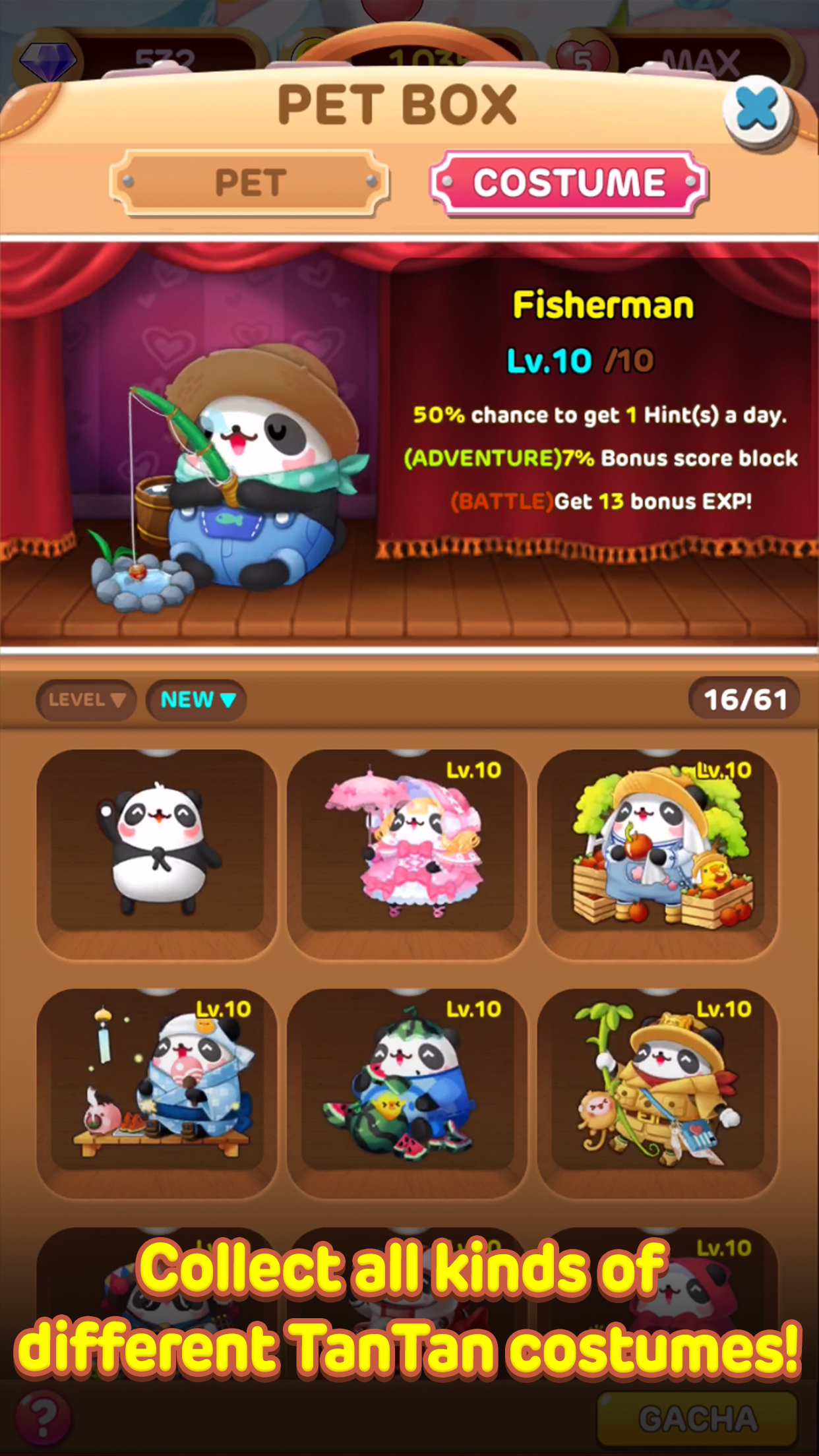 LINE Puzzle TanTan Game Screenshot