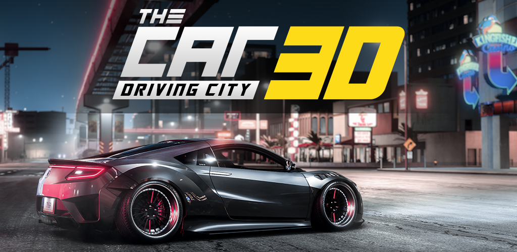 Banner of Real Car Driving City 3D 