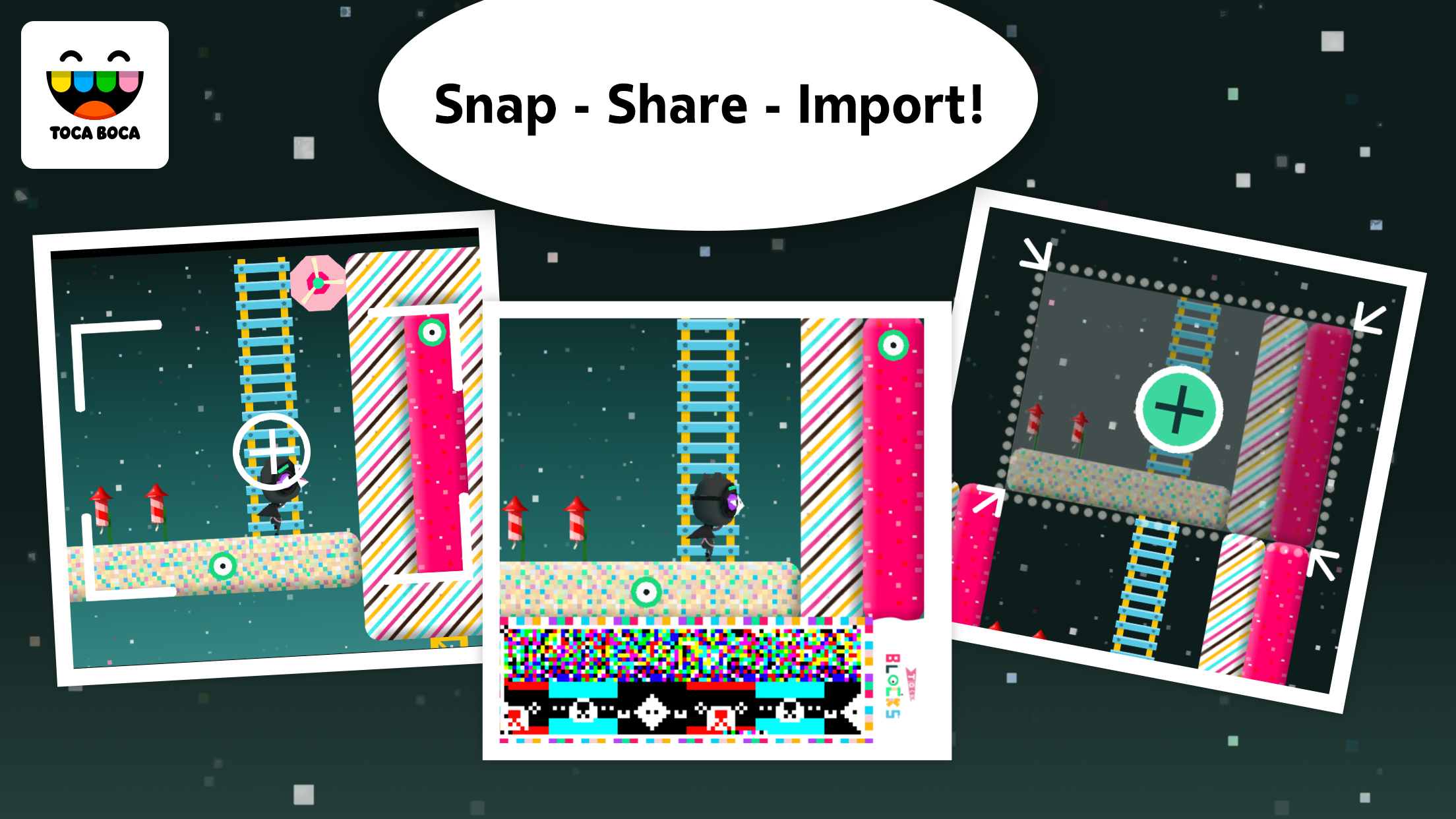 Cuplikan Layar Game Toca Blocks