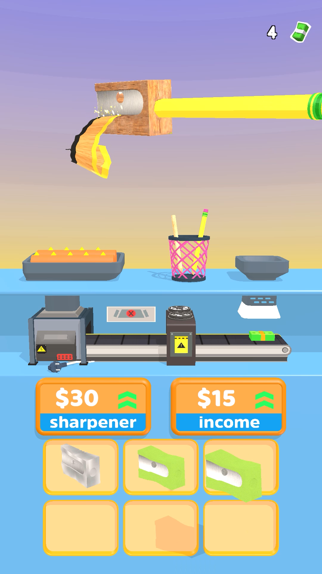 Sharpener Frenzy 3D Game Screenshot
