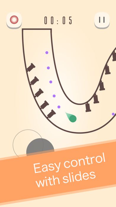 Screenshot of Frustrated Ball - Casual Game