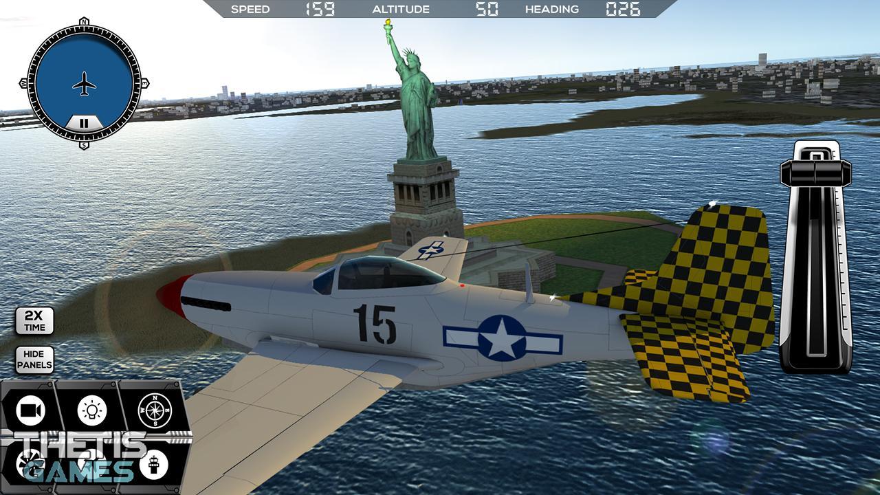 Flight Simulator 2017 FlyWings Game Screenshot