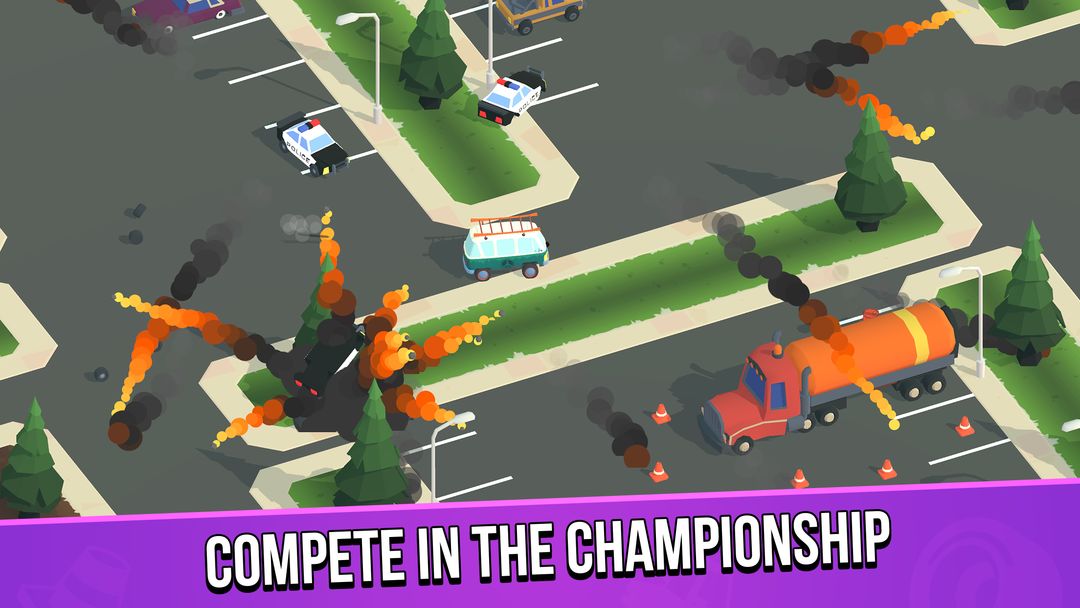 Smash racing: arcade racing screenshot game