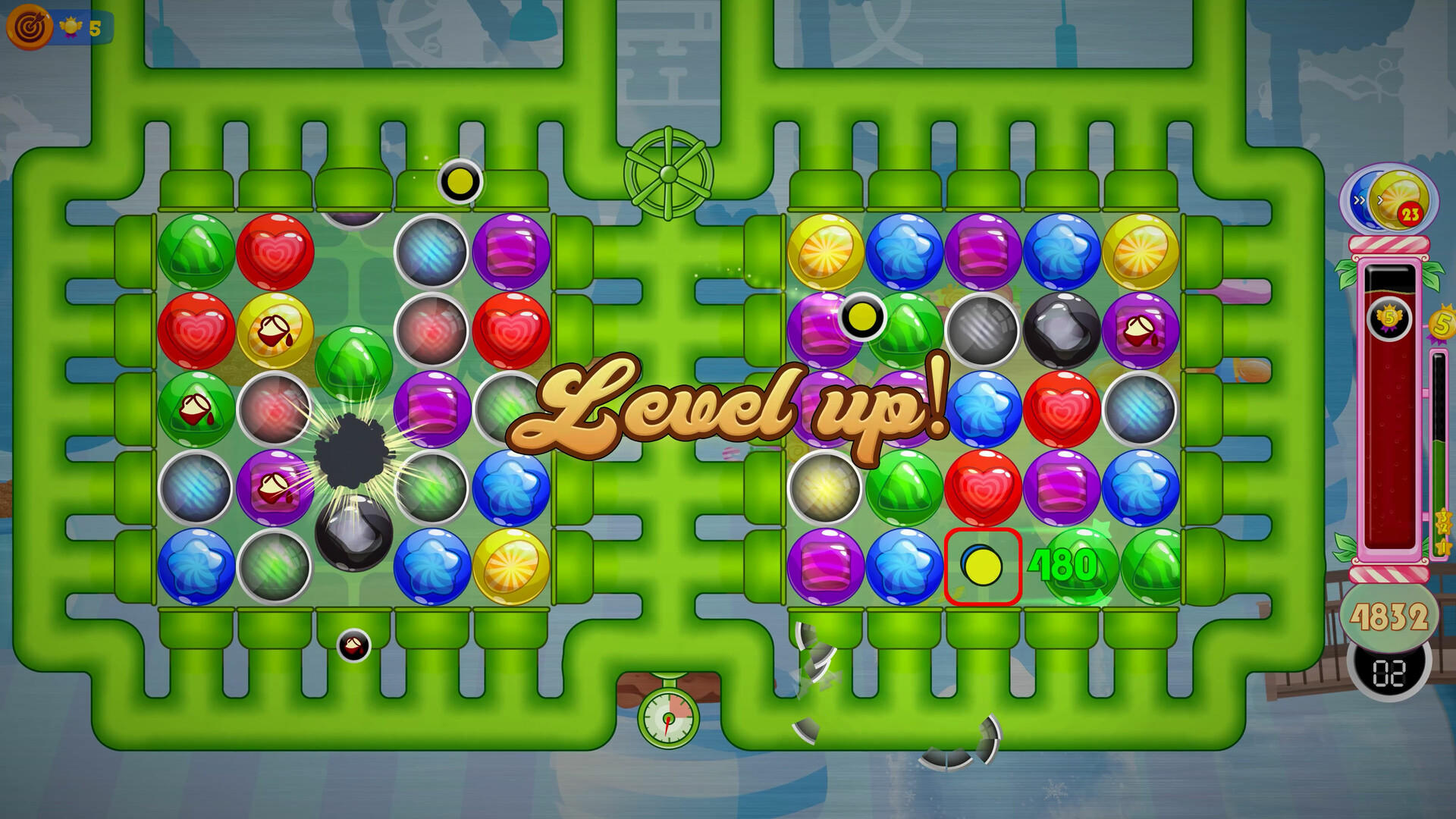 Screenshot 1 of Paintball 3 – Candy Match Factory 