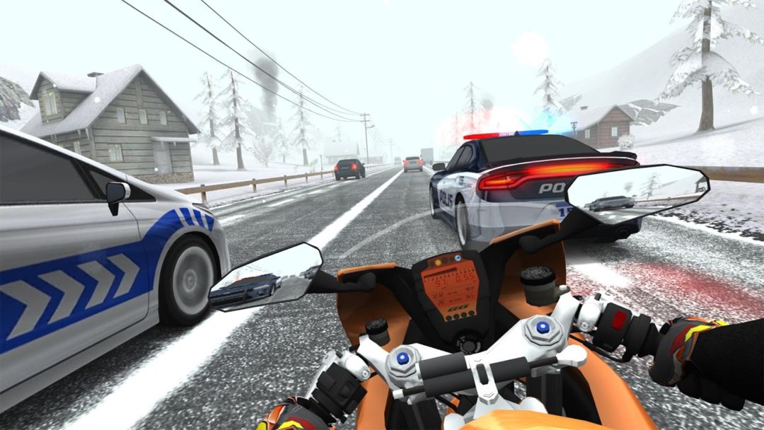 Racing Fever: Moto screenshot game