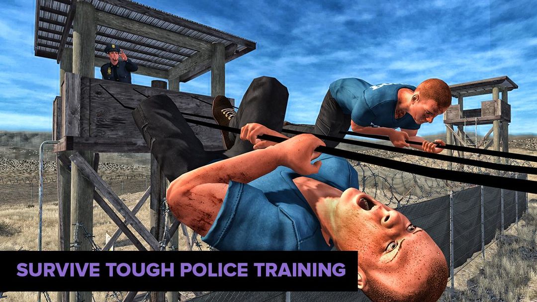 미국 경찰 전쟁 훈련 학교 게임 스크린 샷